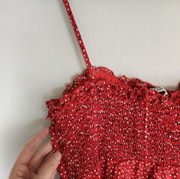 Princess Polly Red Midi Dress - Picture 7 of 9